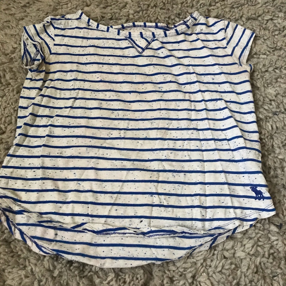 striped abercombie kids shirt